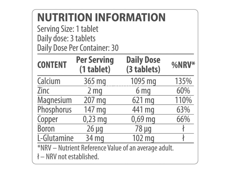 DY Nutrition DY Ca-Zn-Mg 90 tableta