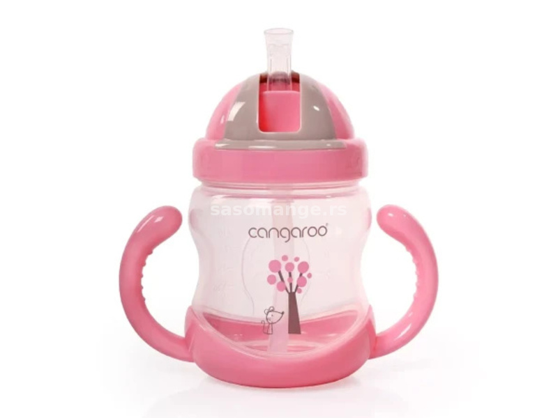 Cangaroo c0582 šolja za bebe boo pink 280 ml ( CAN3416 )
