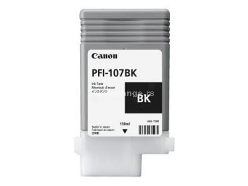 Canon PFI-107 B kertridž crni