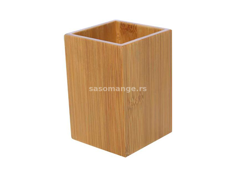 Čaša za četkice bambus 7x7x10cm Tendance 6150195