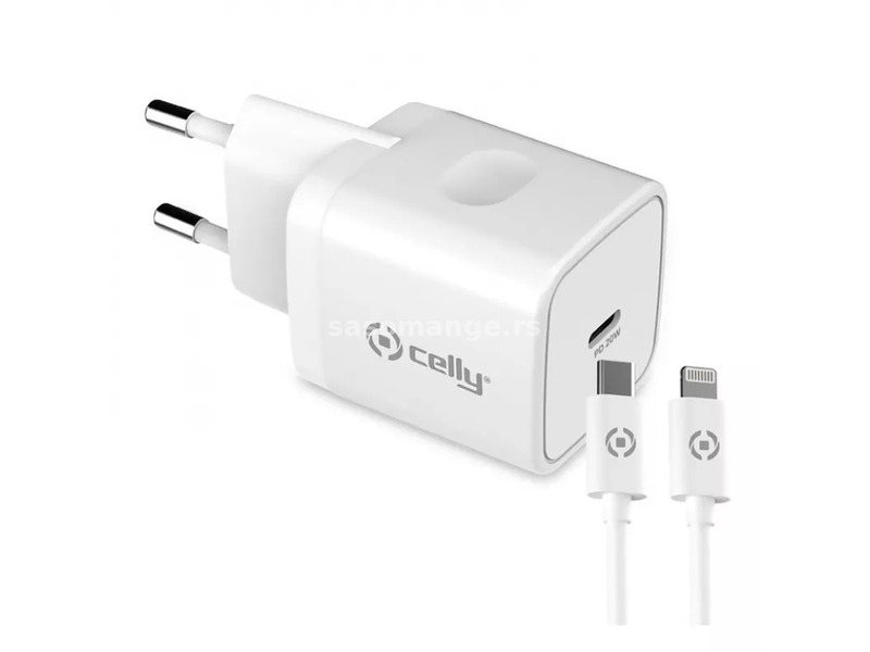Charger 20W Lightning Cable - White