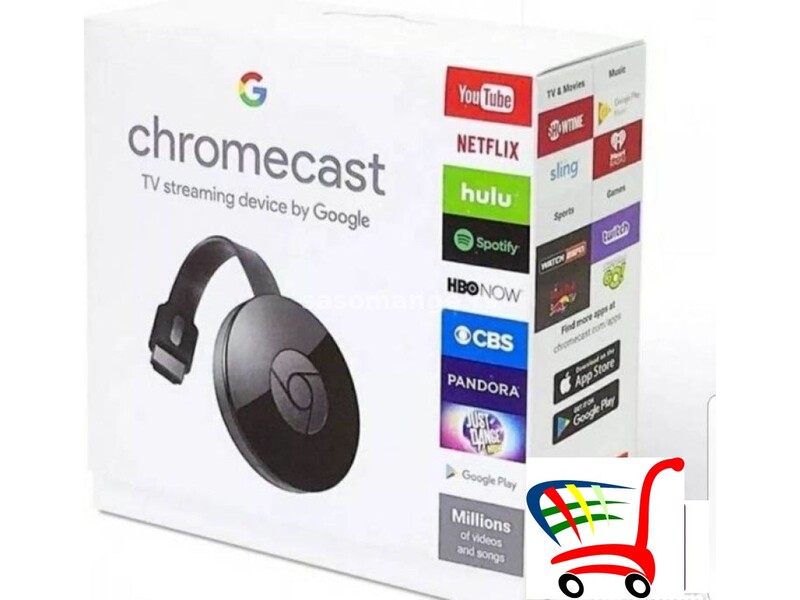 Chromecast za povezivanje telefona sa tv-om - Chromecast za povezivanje telefona sa tv-om