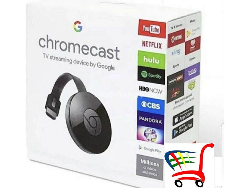 Chromecast za povezivanje telefona sa tv-om televizorom - Chromecast za povezivanje telefona sa t...