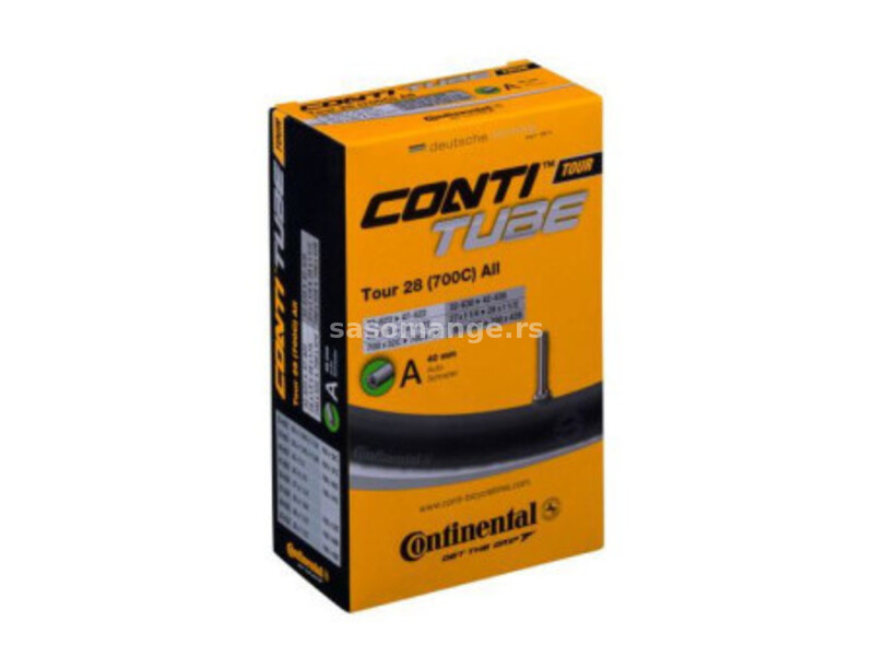 Continental guma unutrašnja 700x32-47c tour 28 all 40mm a/v ( GUM-0182001/J34-32 )