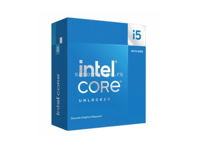 CPU s1700 INTEL Core i5-14600KF 2.60GHz (5.30GHz) Box