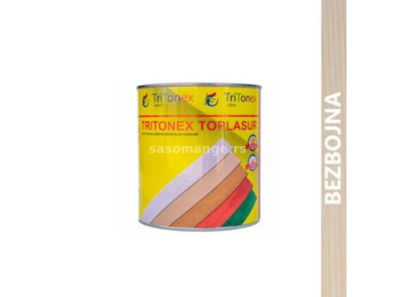 TRITONEX toplasur sandolin 2.5l transparentna