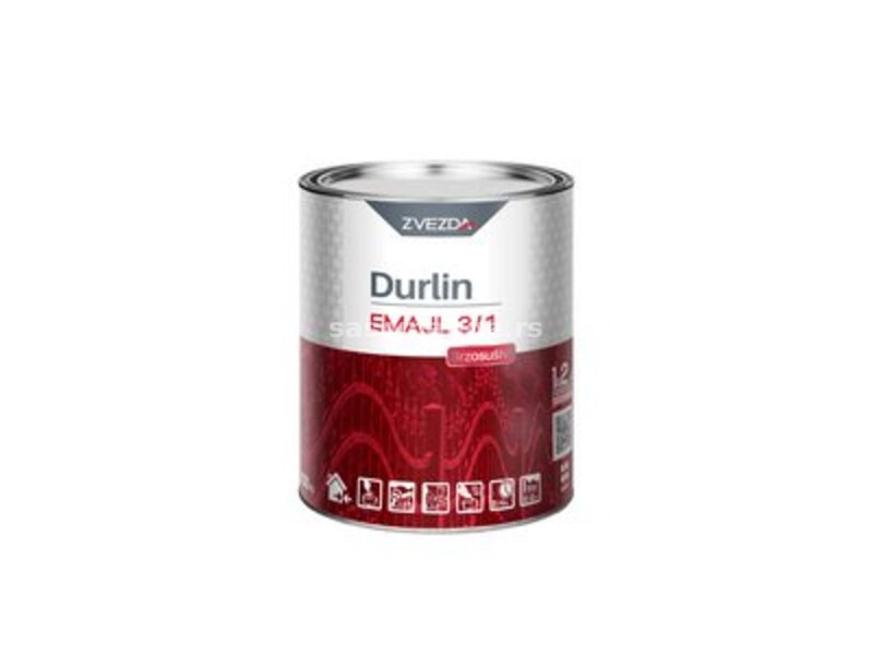 DURLIN emajl 3 u 1 brzosušivi 0.75l