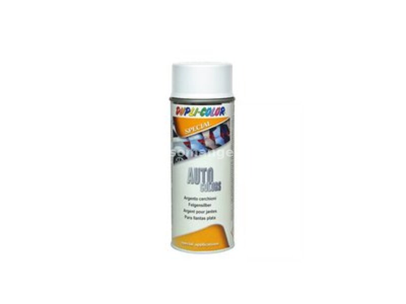 DUPLI COLOR brzosušivi auto lak 400ml bela mat