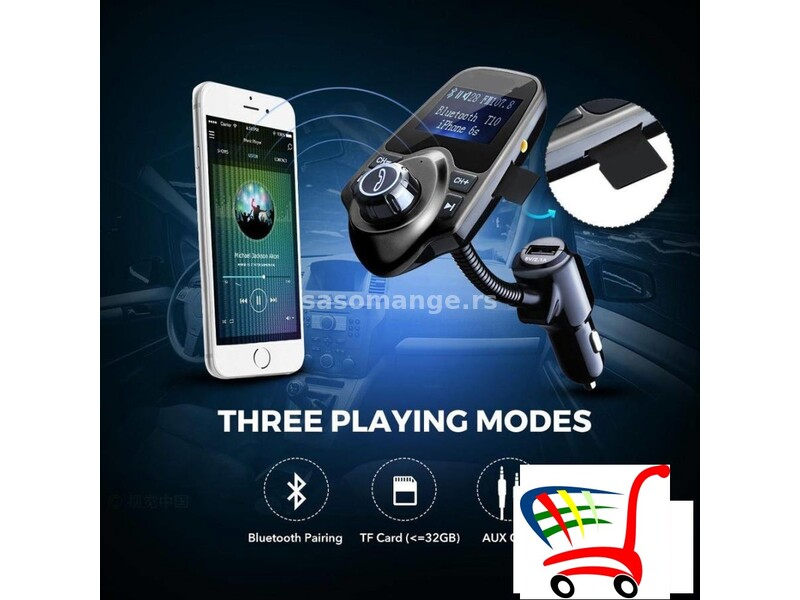 D5 - Transmiter - Mp3 player + Charger - D5 - Transmiter - Mp3 player + Charger