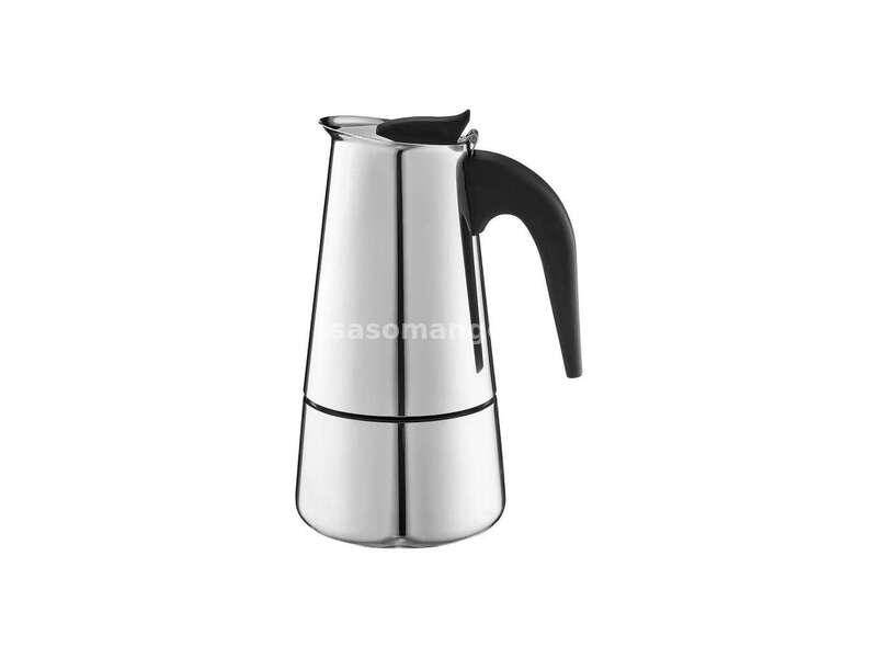 DAJAR DJ32702 DŽEZVA ZA ESPRESSO KAFU 4 ŠOLJICE 200 ML INOX