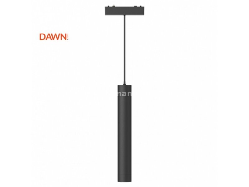 DAWN Magnetic slim visilica LED26 - D300 6W 3000K 24 48V DC crna