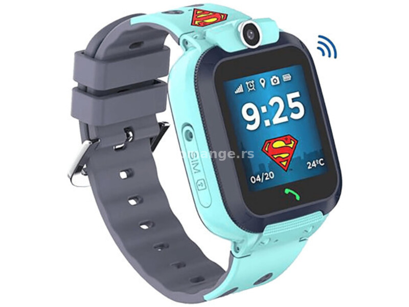 DC smartwatch , Superman, SOS tipka, slot za SIM card