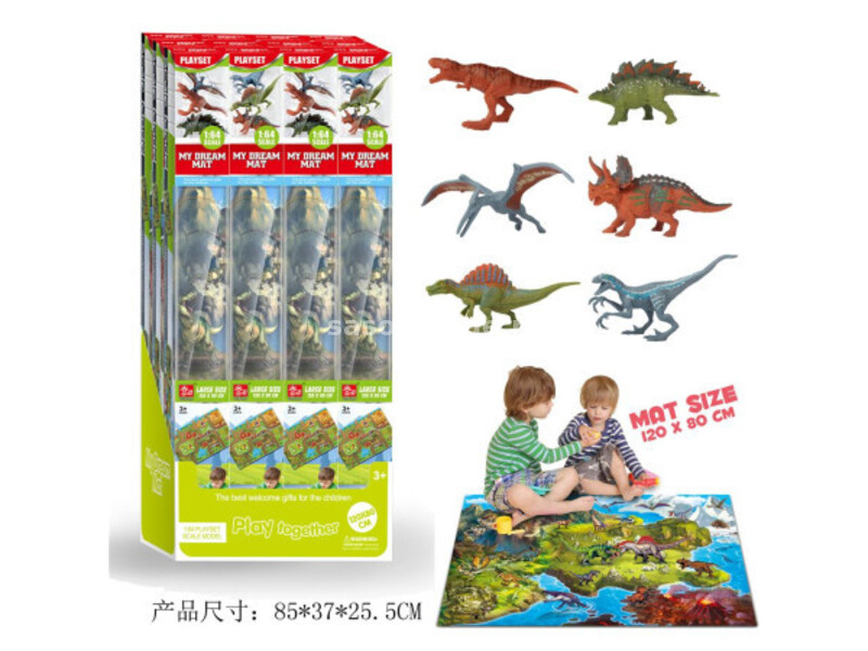 Dečija podloga za igru sa dinosaurusima ( 808608 )
