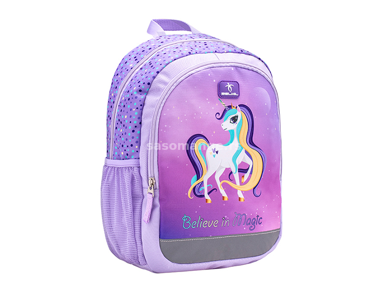 Dečiji ranac Kiddy Plus 305-4/A Unicorn purple Belmil 8539