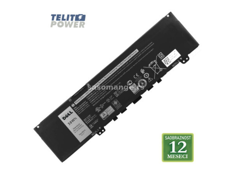 Dell baterija za laptop Inspiron 13 D5370 / F62G0 11.4V 38Wh / 3166mAh ( 2721 )