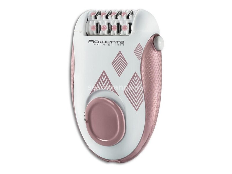 ROWENTA Epilator EP 2900 Bela/Roze , Pincete , 2 brzine