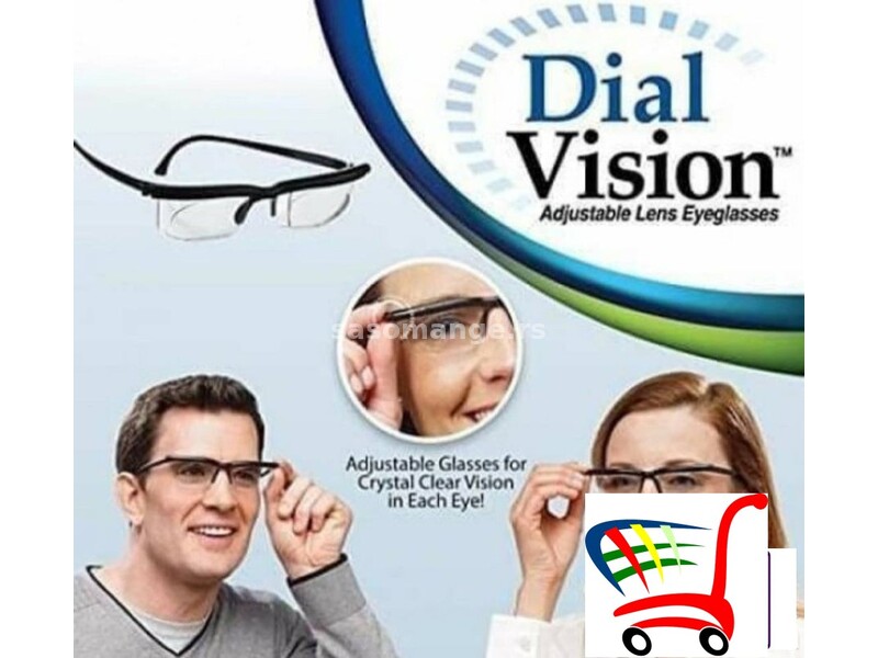 Dial Vision - Univerzalne naočare sa podesivom dioptrijom - Dial Vision - Univerzalne naočare sa ...