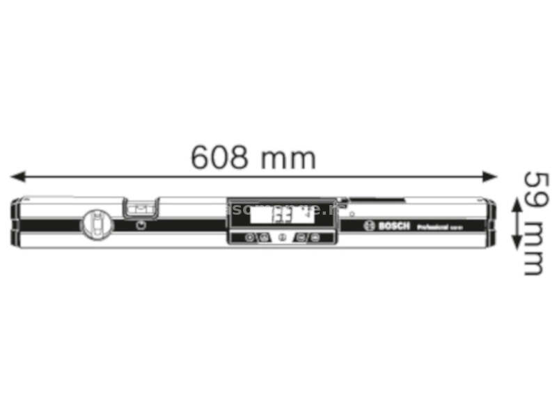 Bosch digitalni merač nagiba GIM 60 (0601076700)