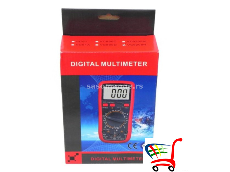Digitalni MULTIMETAR-Digitalni Multimetar VC9208-MULTIMETAR - Digitalni MULTIMETAR-Digitalni Mult...