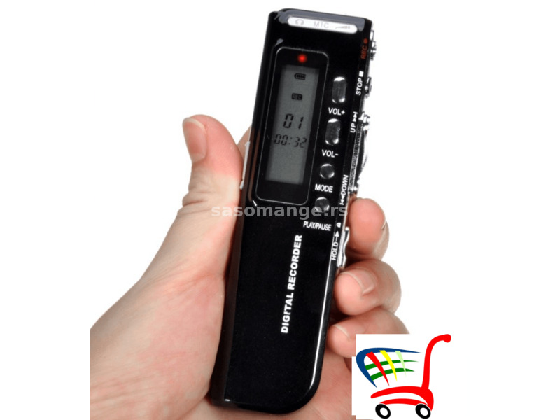 Diktafon 8GB, audio snimač () - Diktafon 8GB, audio snimač ()
