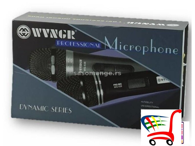 Dinamici strucni mikrofon WG-528 - Dinamici strucni mikrofon WG-528
