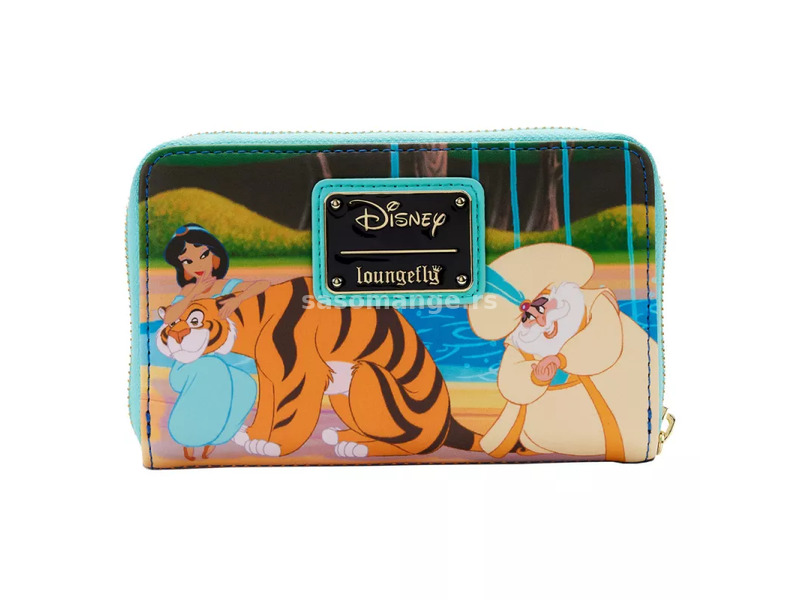 Disney Jasmine Princess Series Zip Around Wallet