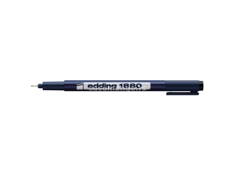 Drawliner E-1880 vrh 0,1 linija 0,25mm Edding crna
