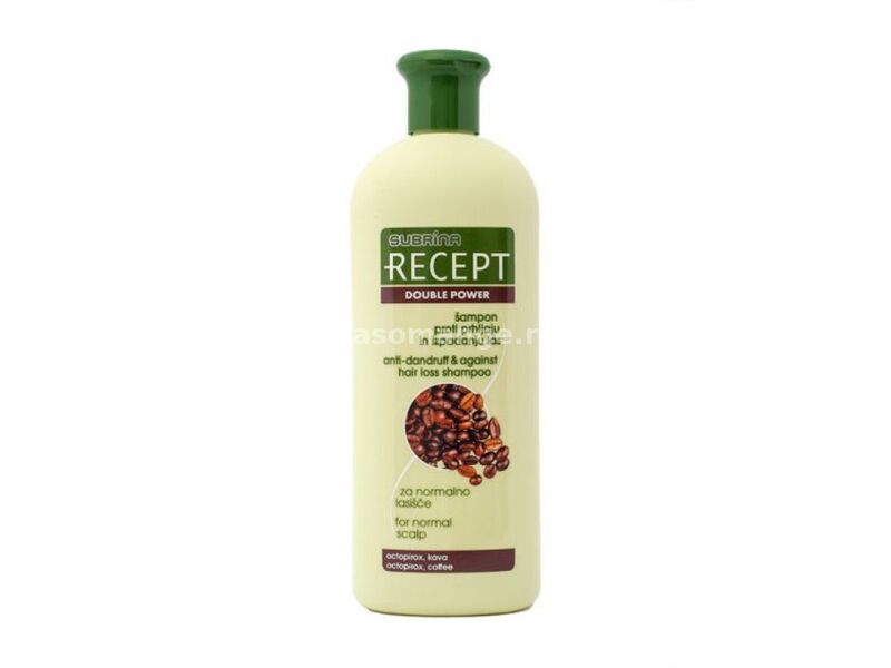 SUBRINA RECEPT Šampon protiv peruti i opadanja kose/ 400 ml