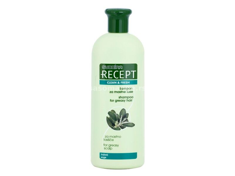 SUBRINA RECEPT Šampon za masnu kosu/ 400 ml