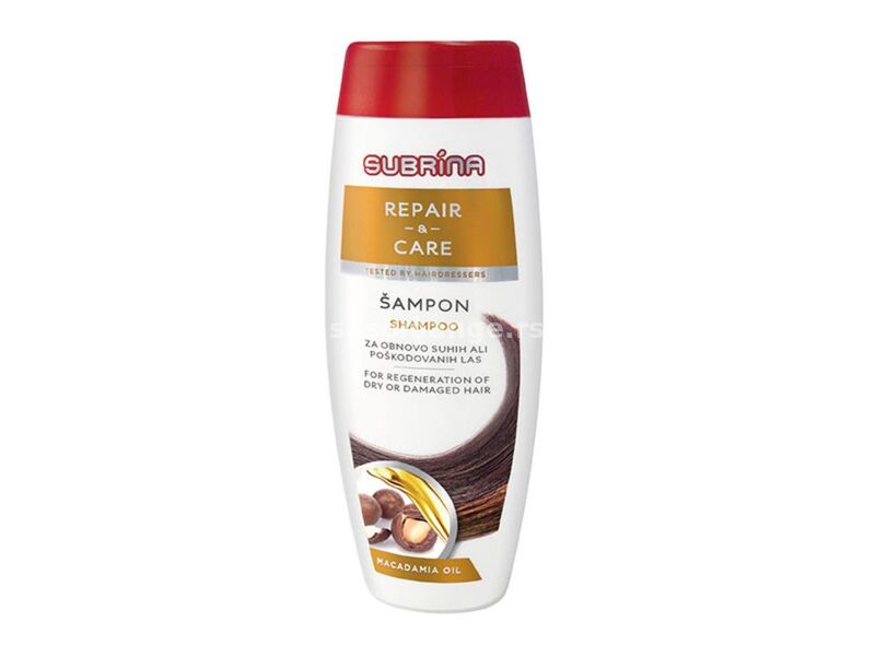 SUBRINA Šampon za suvu i oštećenu kosu Repair&amp;Care/ 300 ml