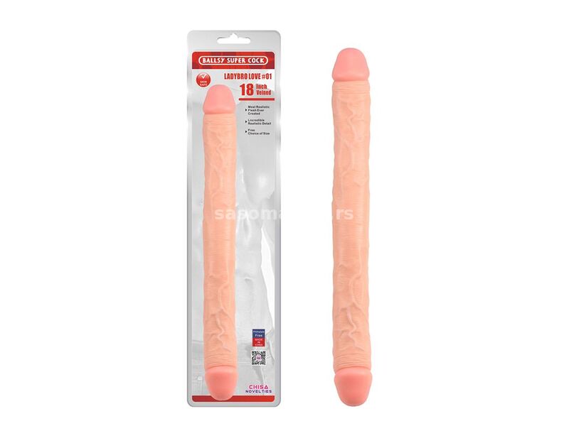 Dupli dildo 46cm Ladybro Love