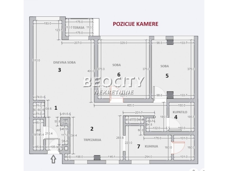 Novi Beograd, Blok 23, Bulevar Arsenija Čarnojevića, 3.0, 70m2 Juzna strana,lux