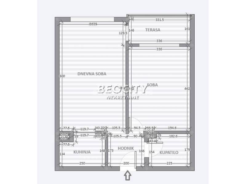 Novi Beograd, Blok 45, Jurija Gagarina, 2.0, 54m2