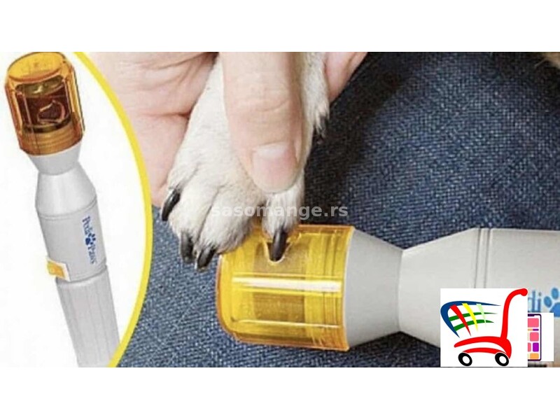 električna rotaciona turpija za nokte za pse i mačke - električna rotaciona turpija za nokte za p...