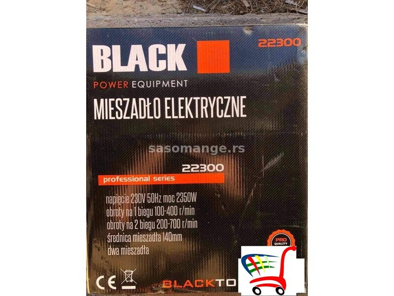 Električni mešač BLACK 22300 - Električni mešač BLACK 22300