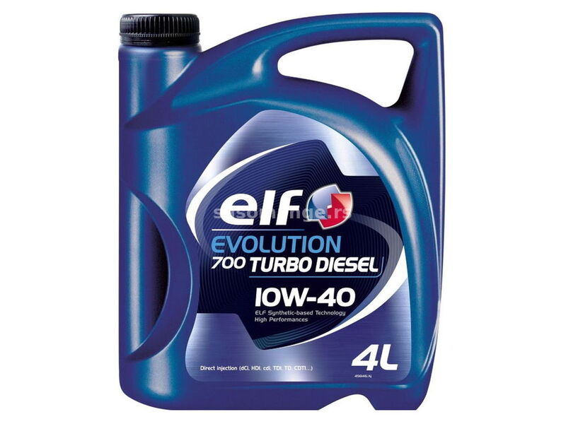 Motorno ulje ELF Evolution 700 Turbo Diesel 10W40 4 L