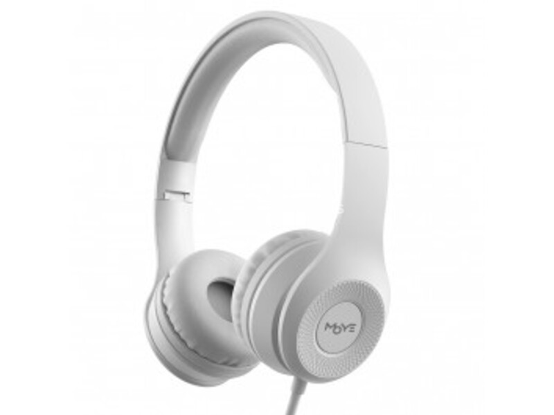 Enyo Foldable Headphones with Microphone Light Gray