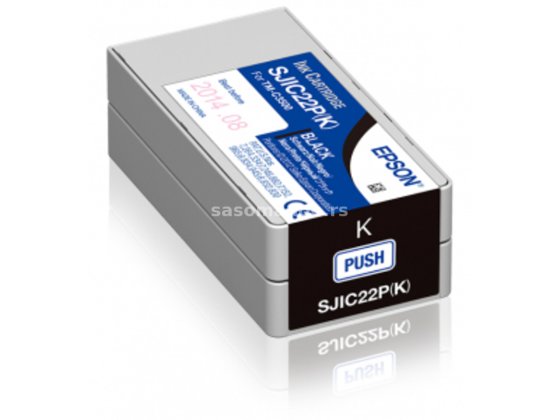 Epson SJIC22P (K) kertridž za Epson štampače Color Works C3500 crni