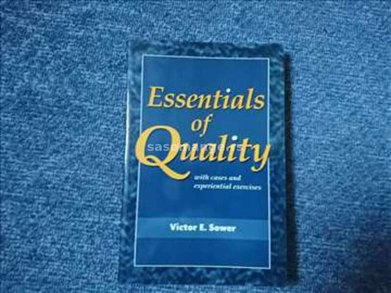 Essentials of Quality - Victor E. Sower