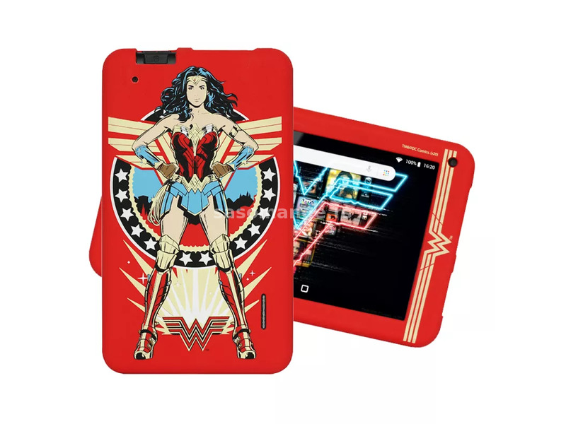 eSTAR Themed Tablet Wonder Woman 7399 HD 7"/QC 1.3GHz/2GB/16GB/WiFi/0.3MP/crvena