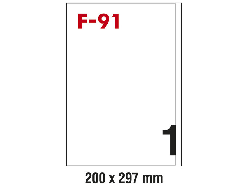Etikete ILK 200x297mm pk100L Fornax F-91
