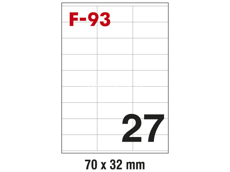 Etikete ILK 70x32mm pk100L Fornax F-93