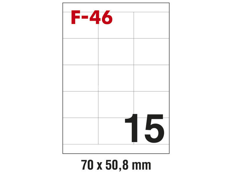 Etikete ILK 70x50,8mm pk100L Fornax F-46