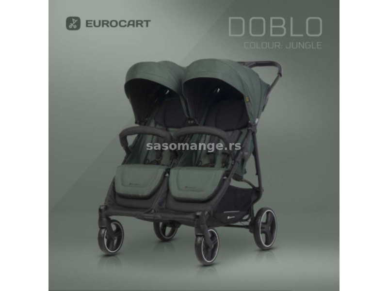 Euro-cart Euro-cart kolica za blizance doblo jungle ( W/EU/DOBLO/JU )