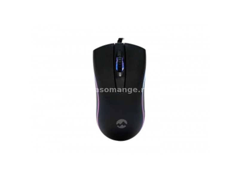 Everest SM-M9 1000dpi RGB USB optički gejmerski miš crni