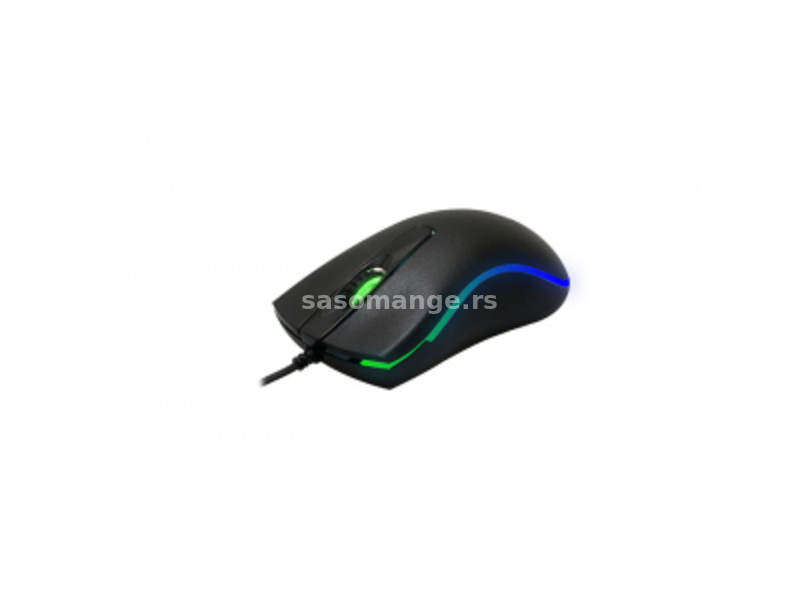 Everest SM-M9 1000dpi RGB USB optički gejmerski miš crni