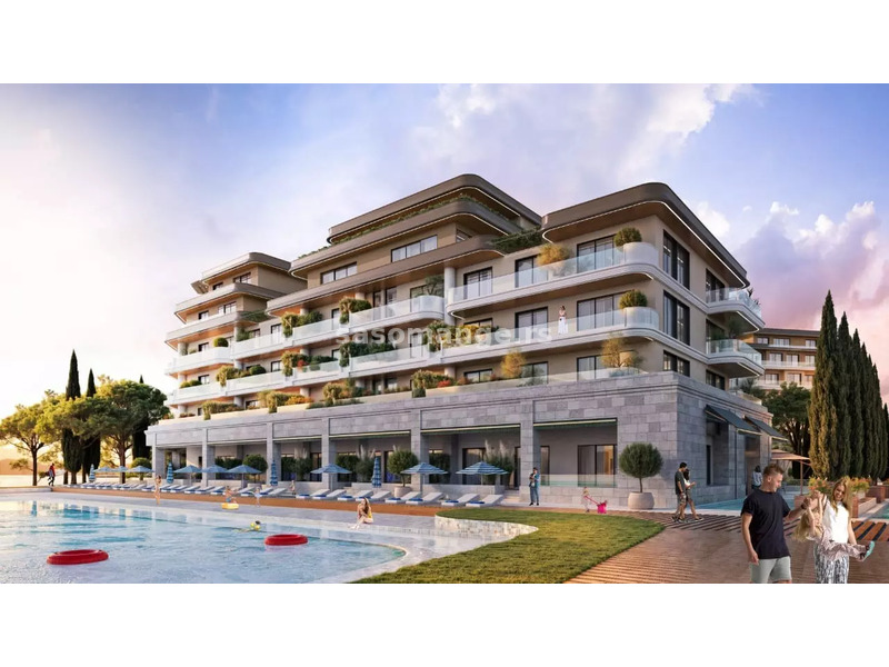 Ekskluzivni Kondo-Hotel projekat na prvoj liniji do mora, Velika plaža, Ulcinj