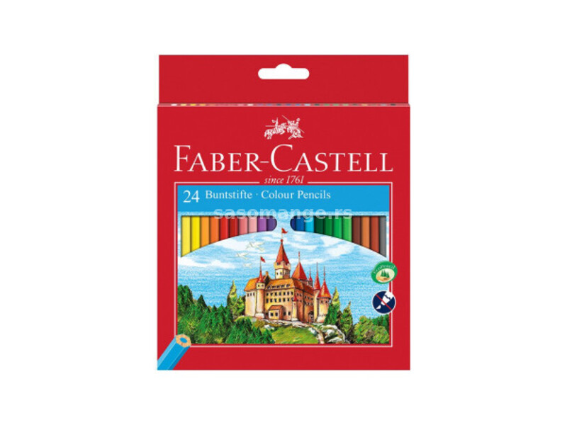 Faber Castell drvene bojice vitez 1/24 120124 ( 3613 )