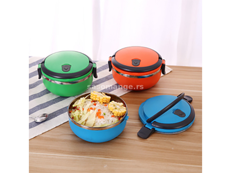 Posuda za hranu iz tri dela - Lunch Box - 2100ml