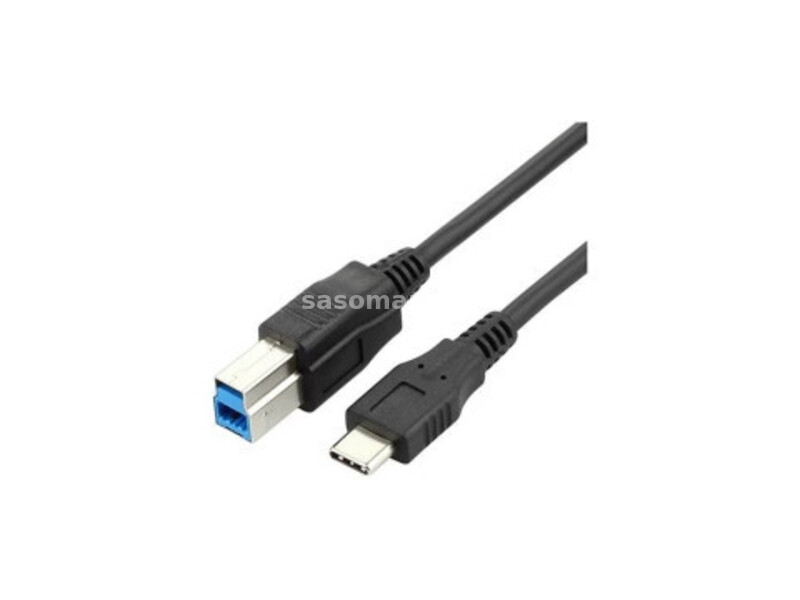 Fast asia Kabl USB 3.1 TIP C na USB 3.0 stampac 1m crni